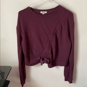 Purple “Garage” Sweater